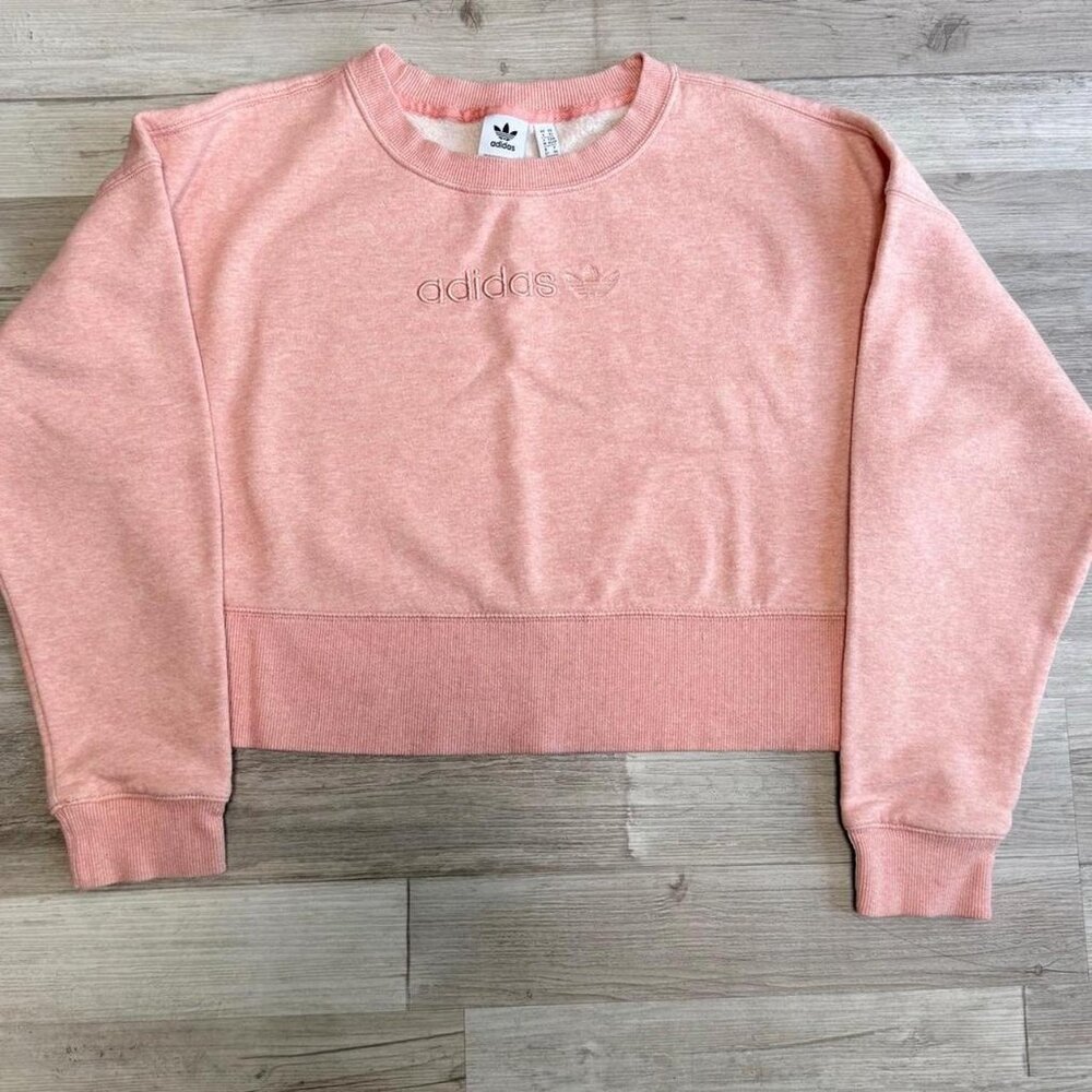 Adidas Cropped Crewneck Sweater Size XS